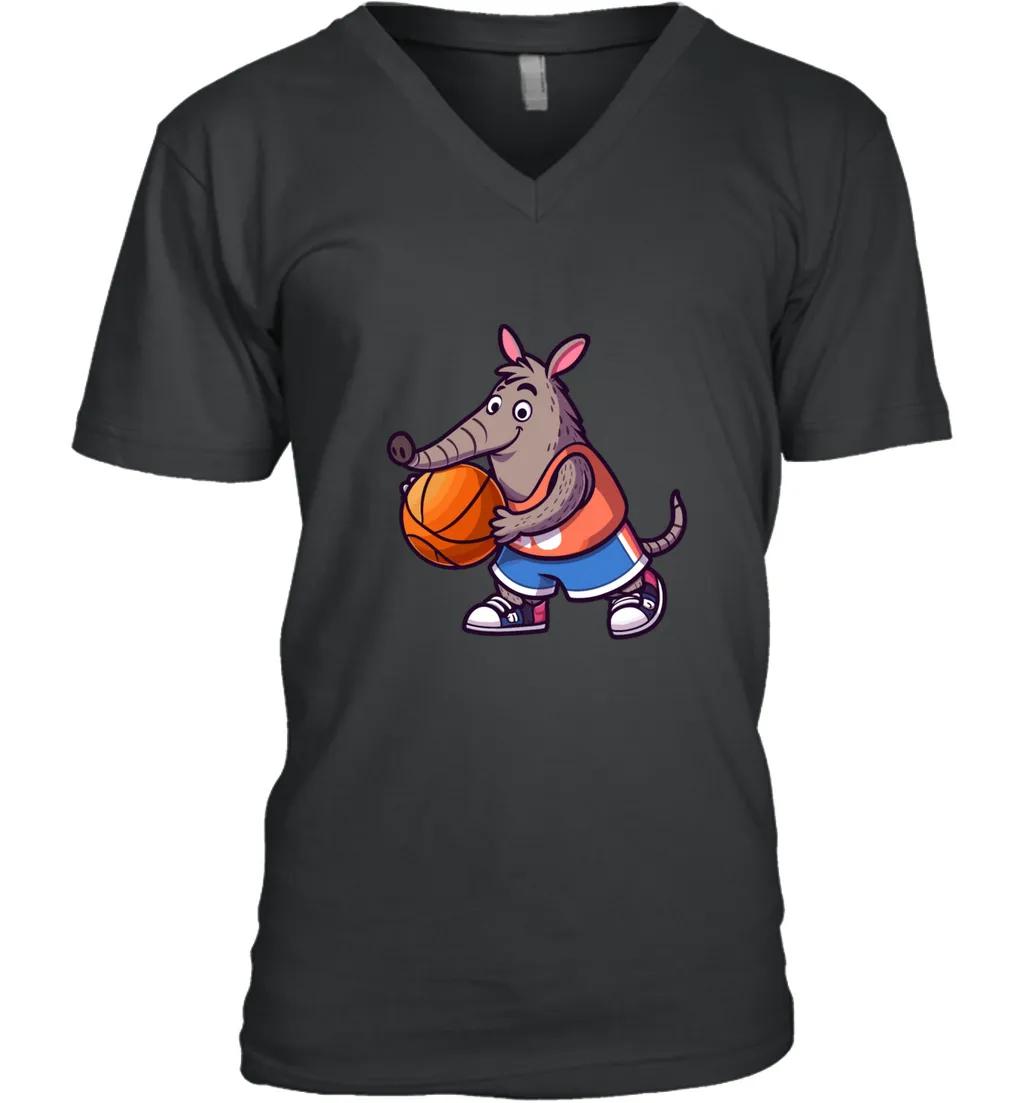 Aardvark Playing Basketball