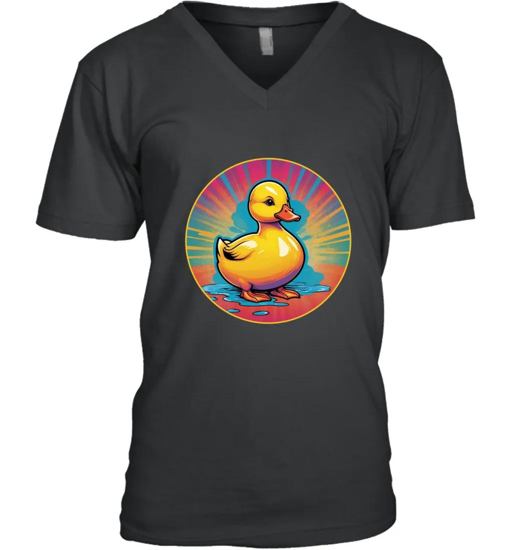 Pop Art Rubber Bath Duck