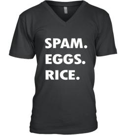 Hawaiian Breakfast Spam Eggs Rice