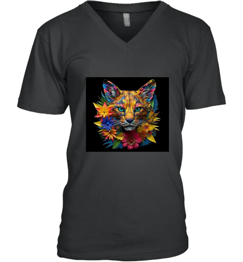 3d African Wildcat Tumbler Wrap 1