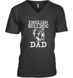Mens English Bulldog Dad Tee
