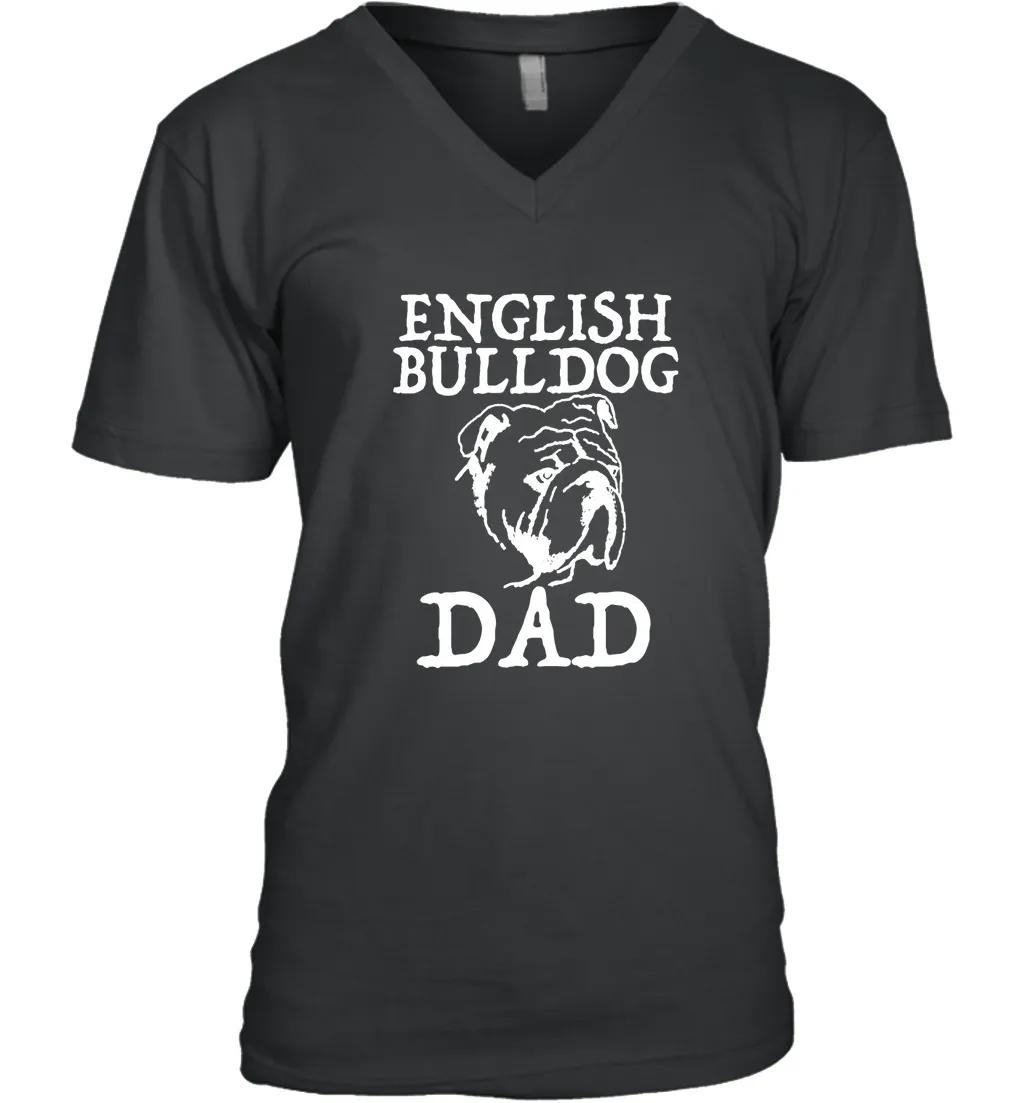 Mens English Bulldog Dad Tee