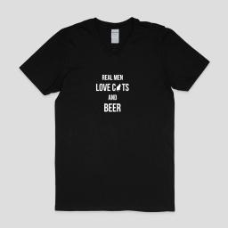 Real Men Love Cats And Beer