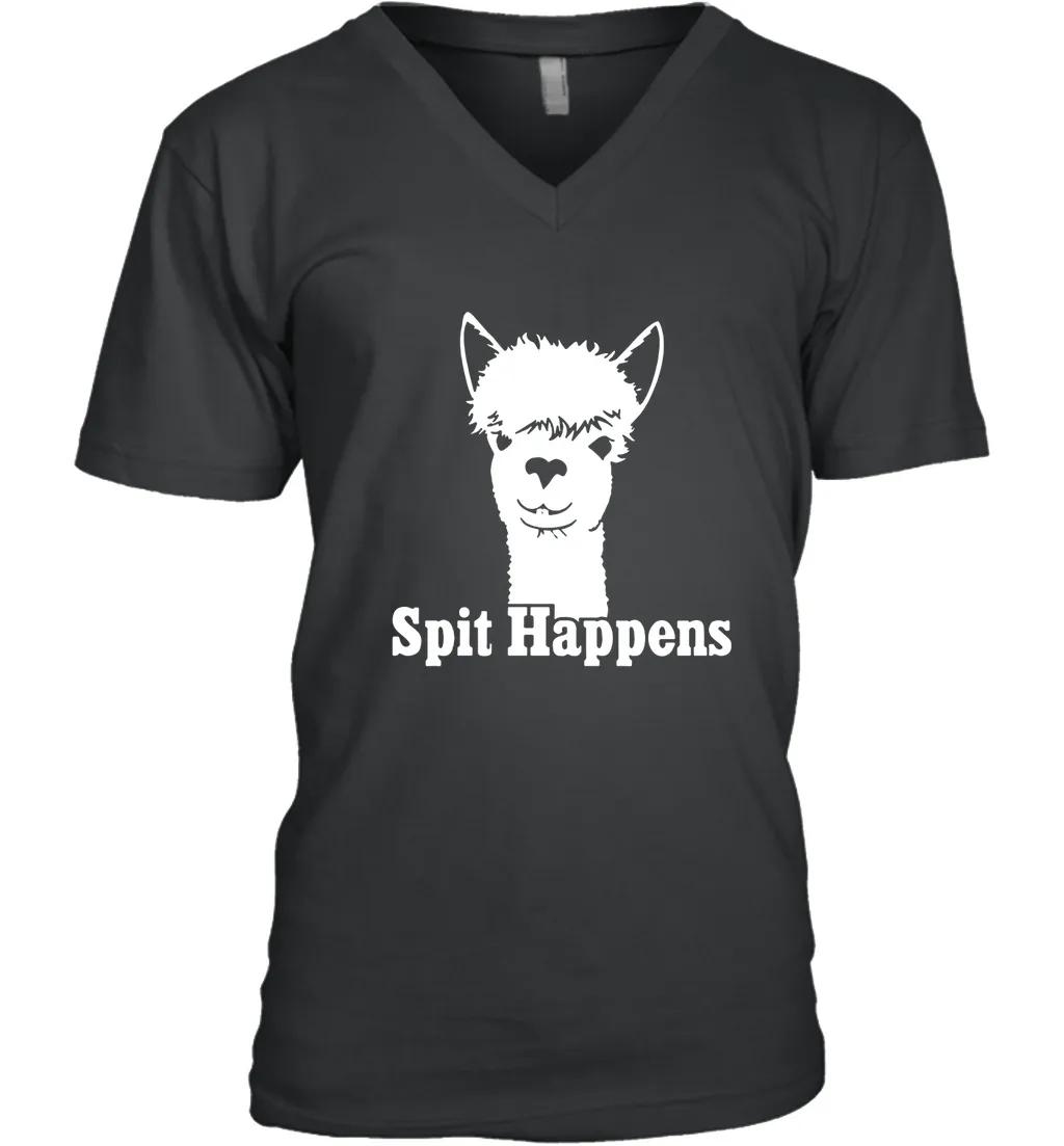 Spit Happens Cute Alpaca Face
