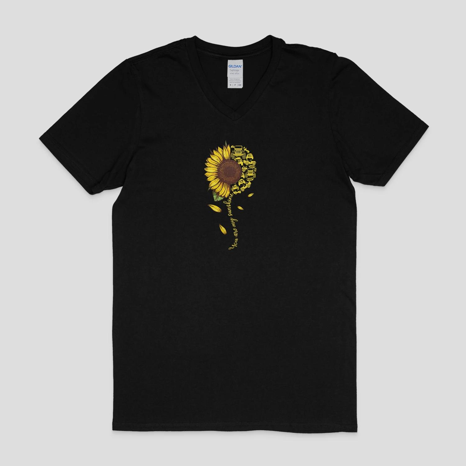Sunflower You Are My Sunshine Jeep