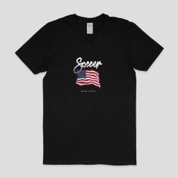 Usa Soccer American Flag
