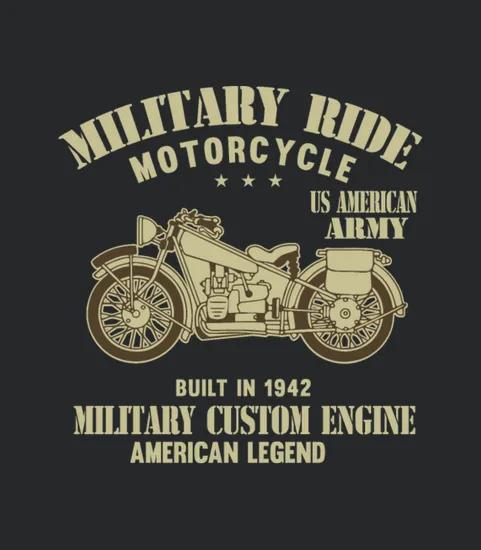 Military Ride Motorcycle
