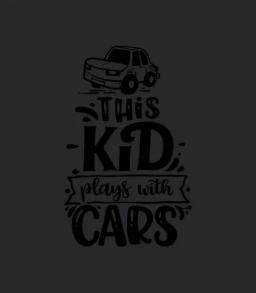 This Kid Plays With Cars