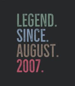 Legend Since August 2007