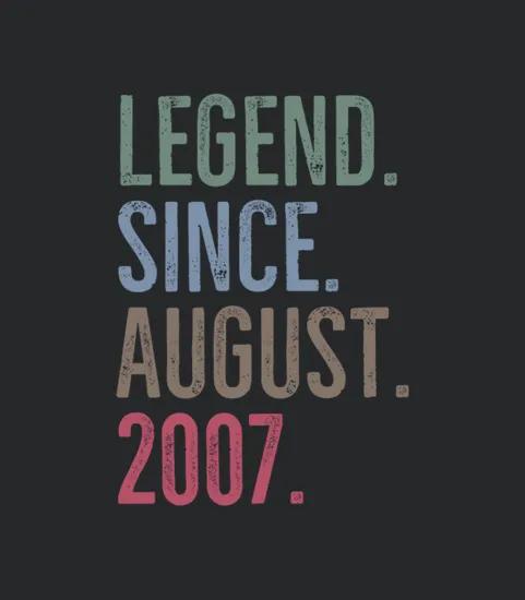 Legend Since August 2007