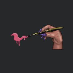 Paint Brush Hand