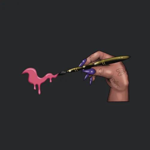 Paint Brush Hand