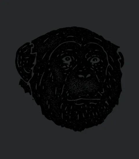 Monkey Ape Vintage Retro
