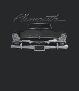 1956 Plymouth Two Side Black