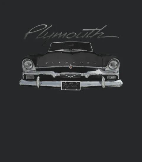 1956 Plymouth Two Side Black
