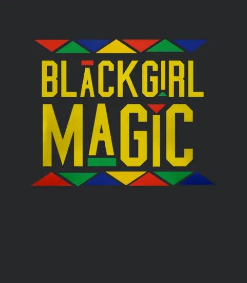 Black Girl Magic Tribal Design