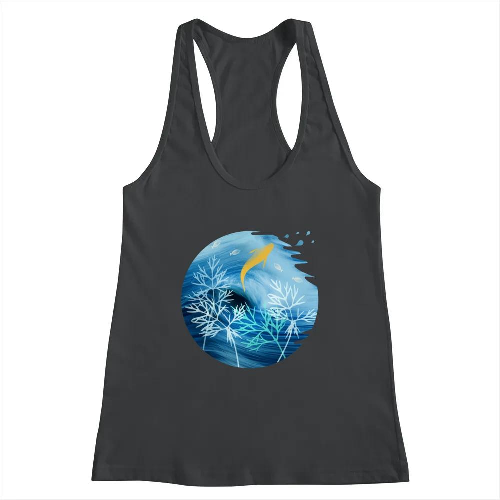 Sea Planet With Fish