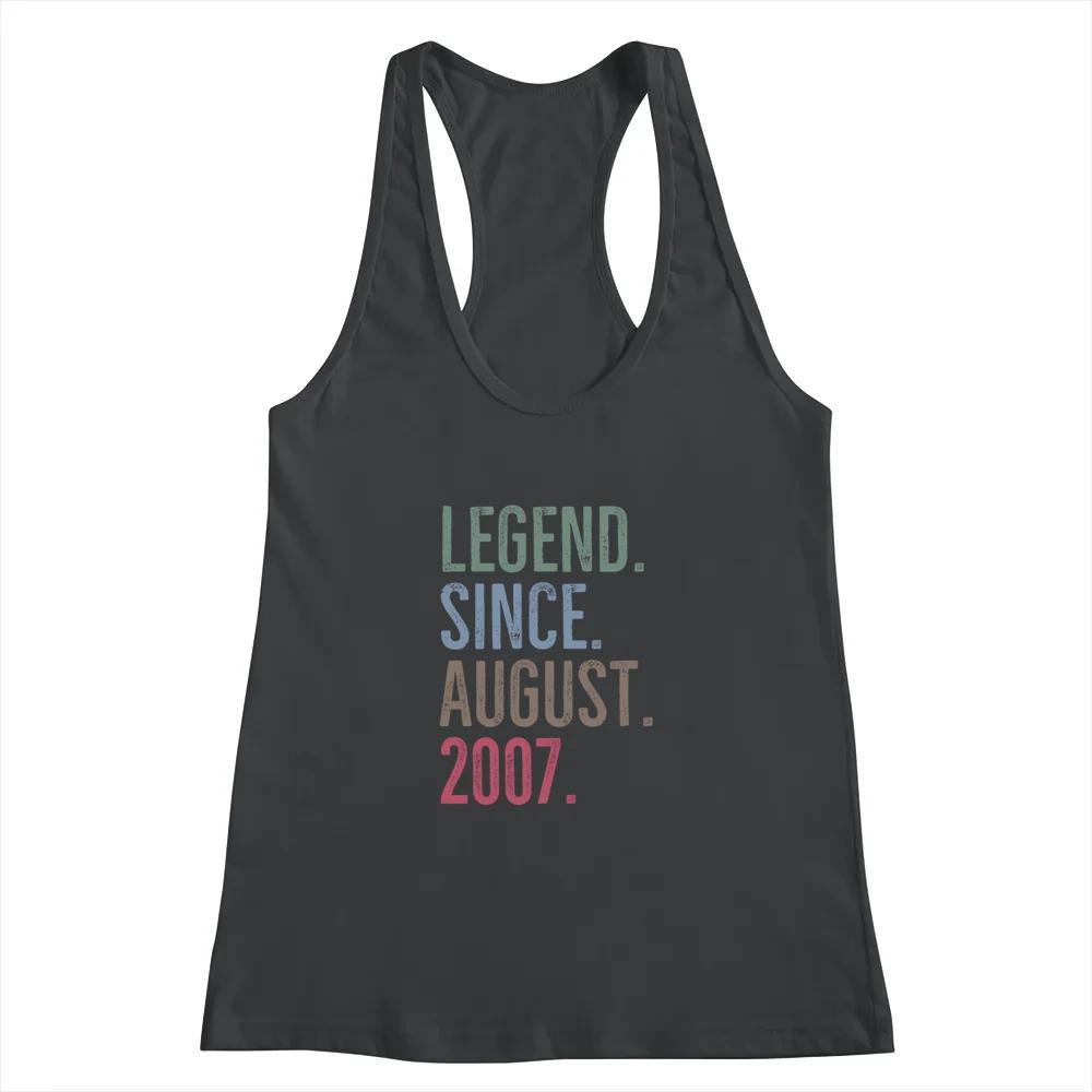 Legend Since August 2007