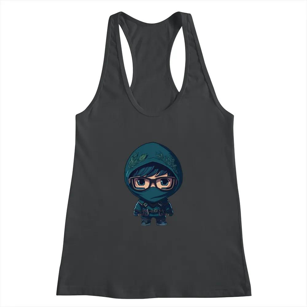 Nerdy Ninja With Glasses