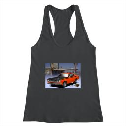 1970 74 Duster Poster Orange 3