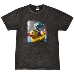 A Rubber Ducky Riding Alien