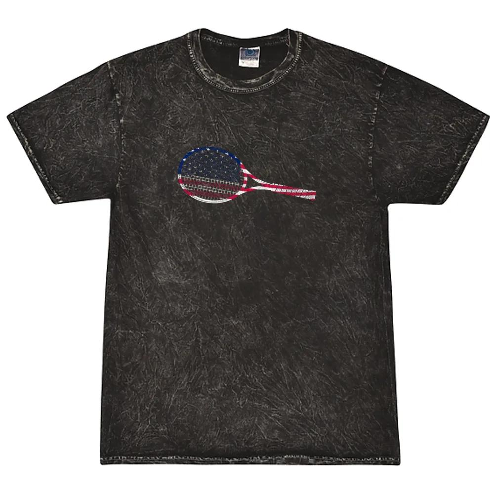 Funny Tennis Player Racket