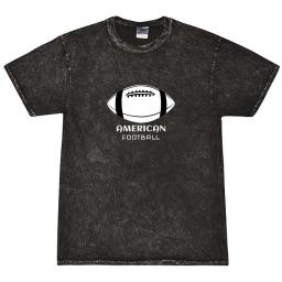 American Football Ball Black
