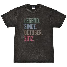 Legend Since October 2012