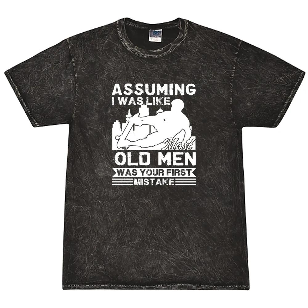 Old Man Snowboarding Shirt
