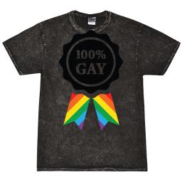 100percent Gay Badge