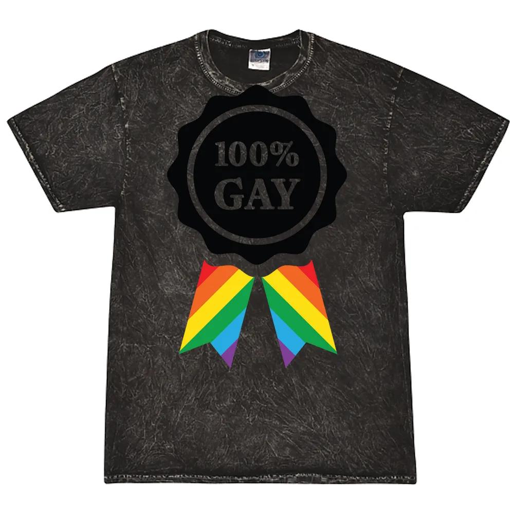 100percent Gay Badge