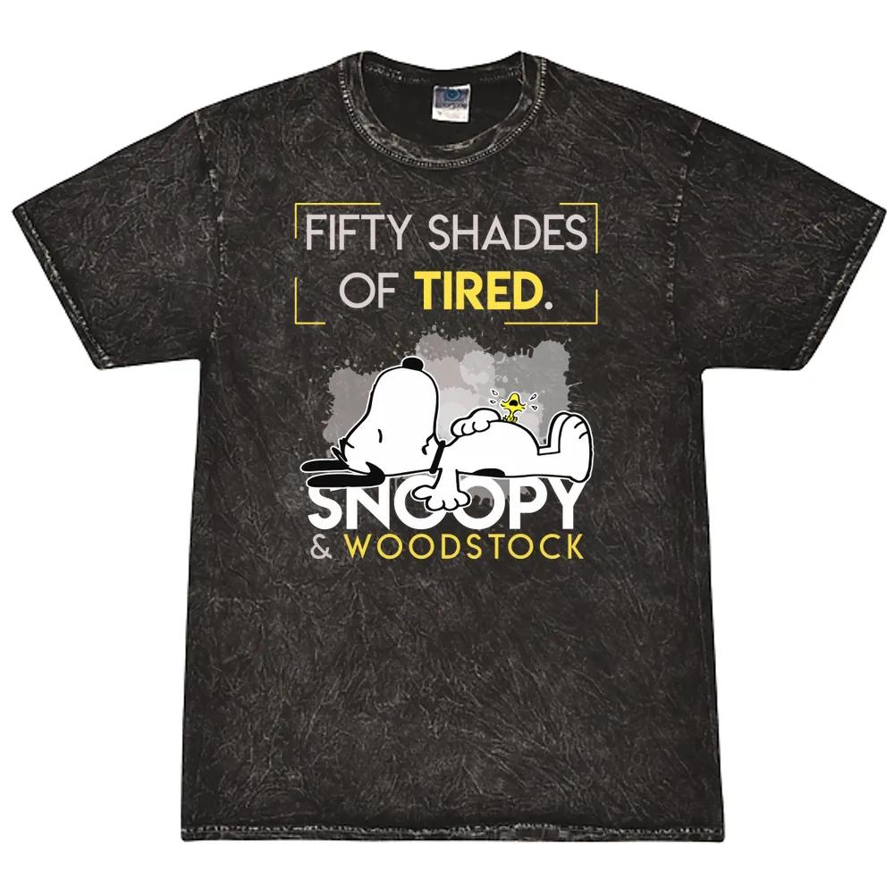 Snoopy Fifty Shades Of Tired