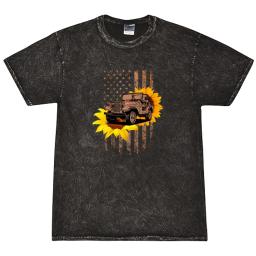 American Jeep Flag Sunflower