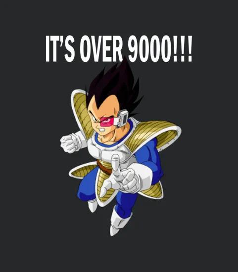 It Is Over 9000 Vegeta