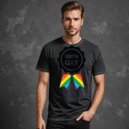100percent Gay Badge
