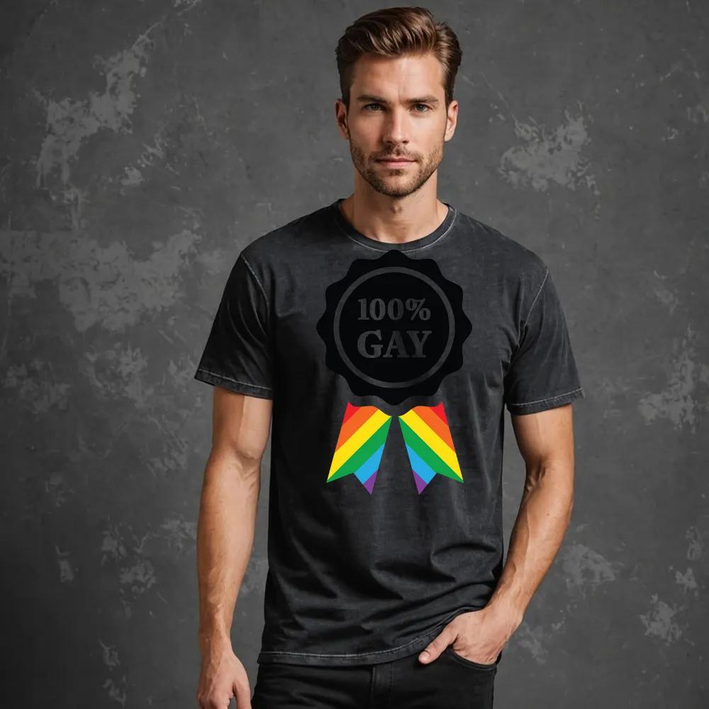 100percent Gay Badge