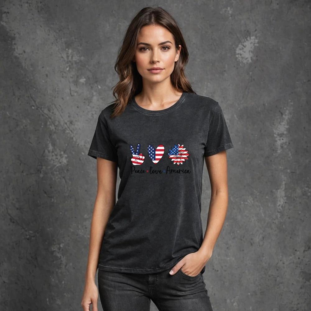 Peace Love America Design