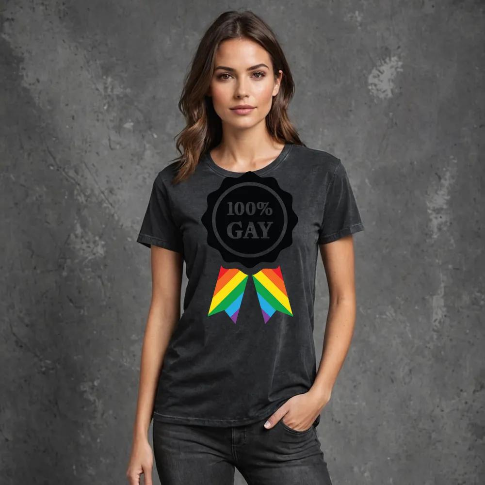 100percent Gay Badge